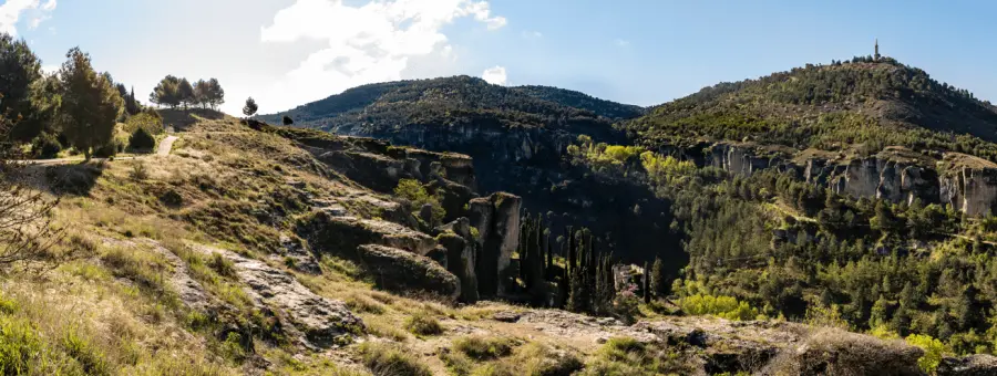 Paisaje de la hoz de Cuenca